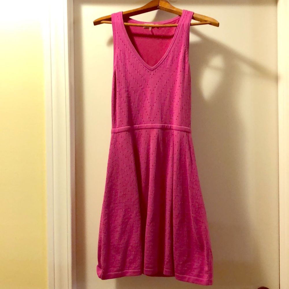 Fuchsia dress!